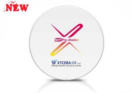 XTCERA ZrO2 – Циркониевый диск SHT Pre-Shaded (98,5 мм, толщина диска 16 мм)