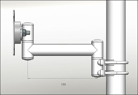 Медкрон DS-30-1 – кронштейн для стоматологической установки
